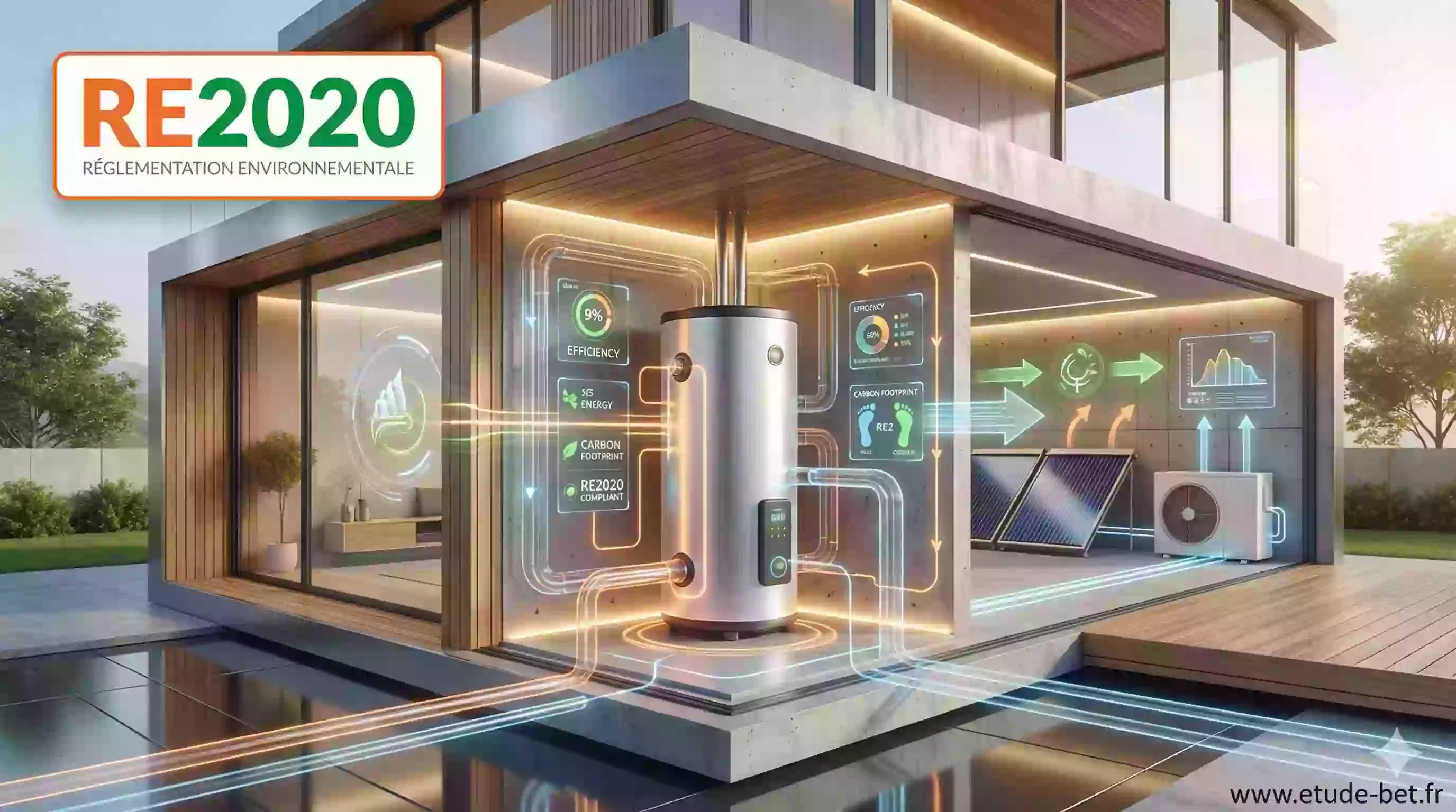 Peut-on installer un cumulus électrique en re2020 ?