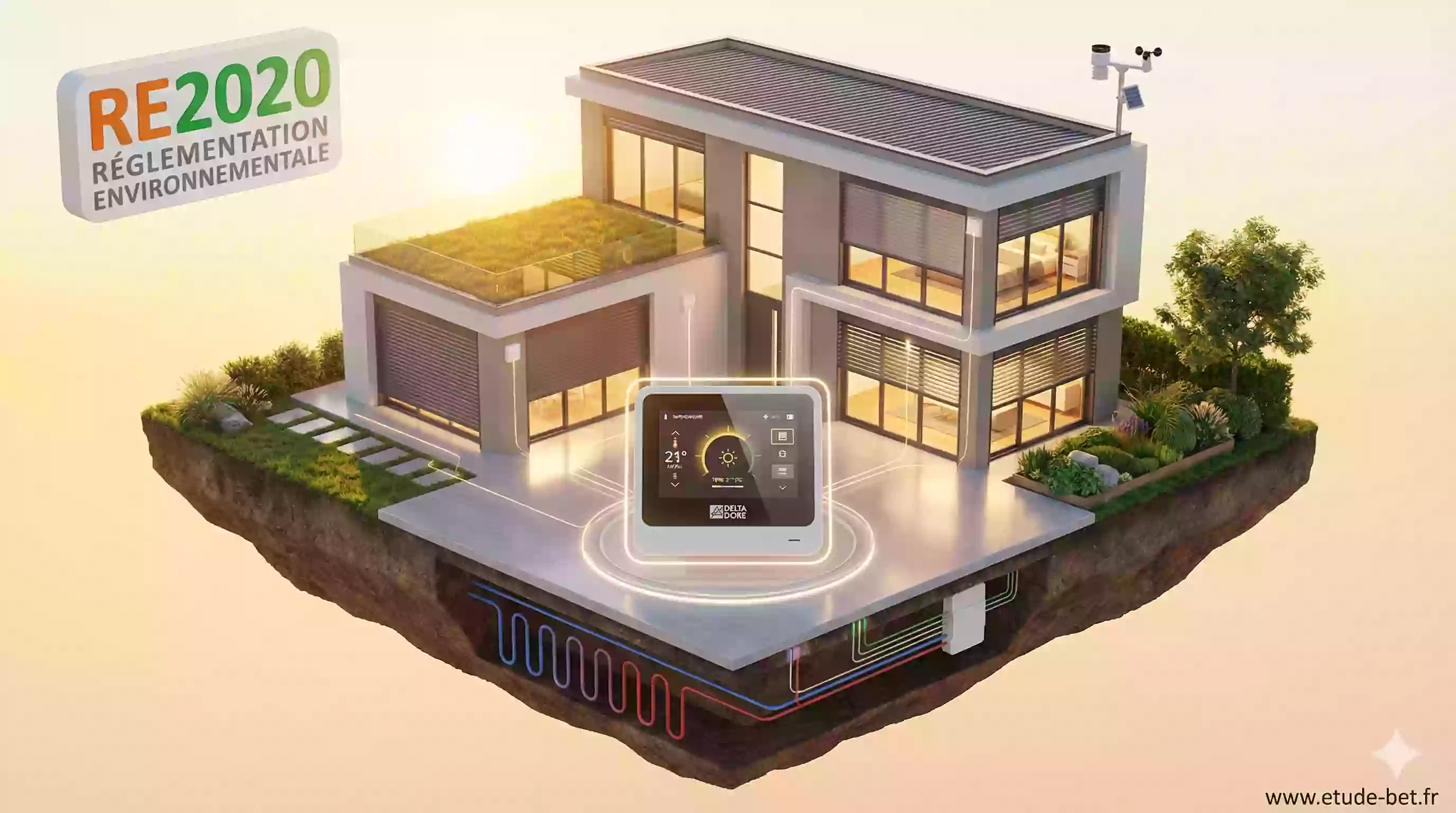 Delta Dore Tywell : la gestion bioclimatique des volets pour la re2020