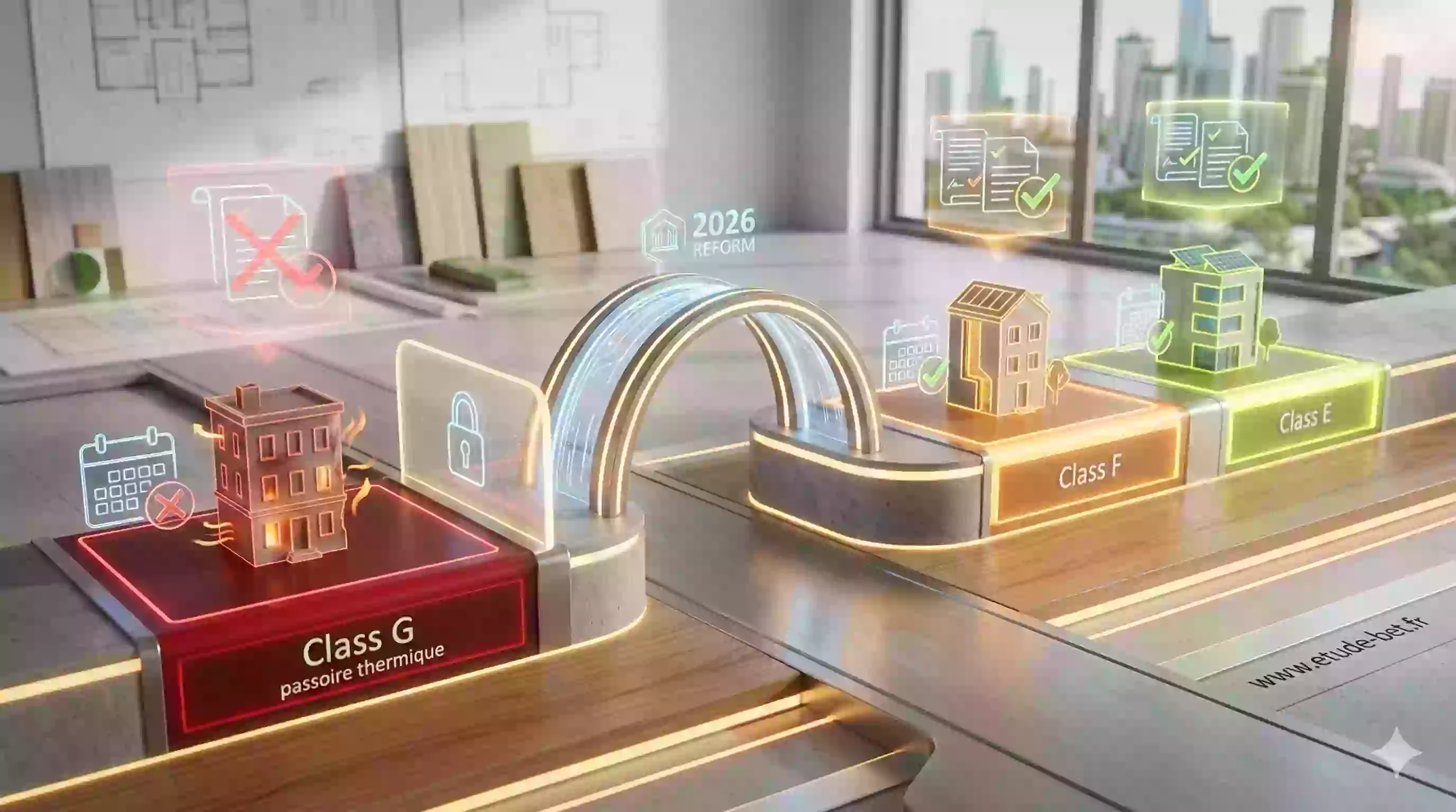 Calendrier des interdictions de location des passoires thermiques