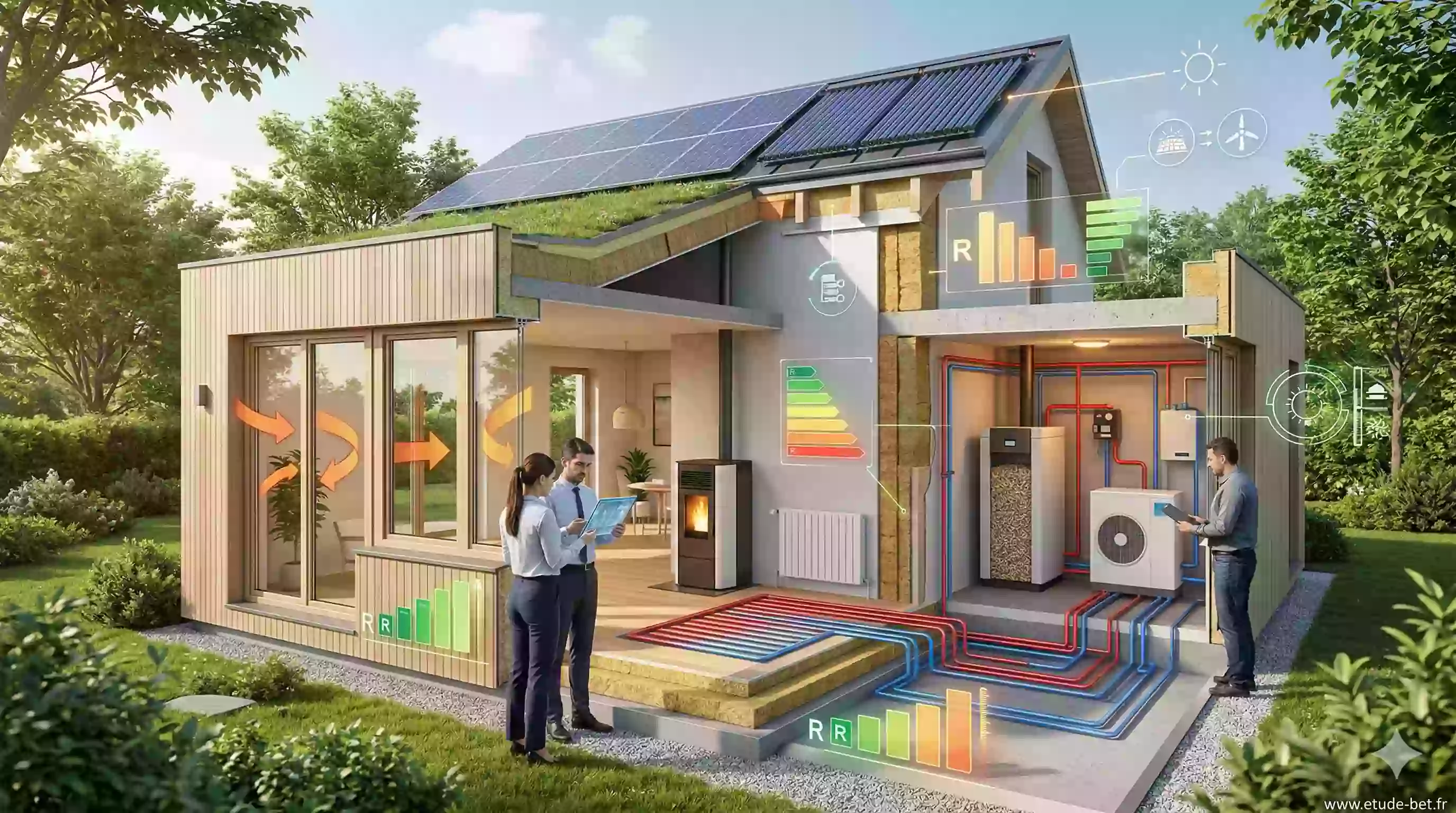 Tableau des exigences rt existant élément par élément isolation parois opaques et vitrées