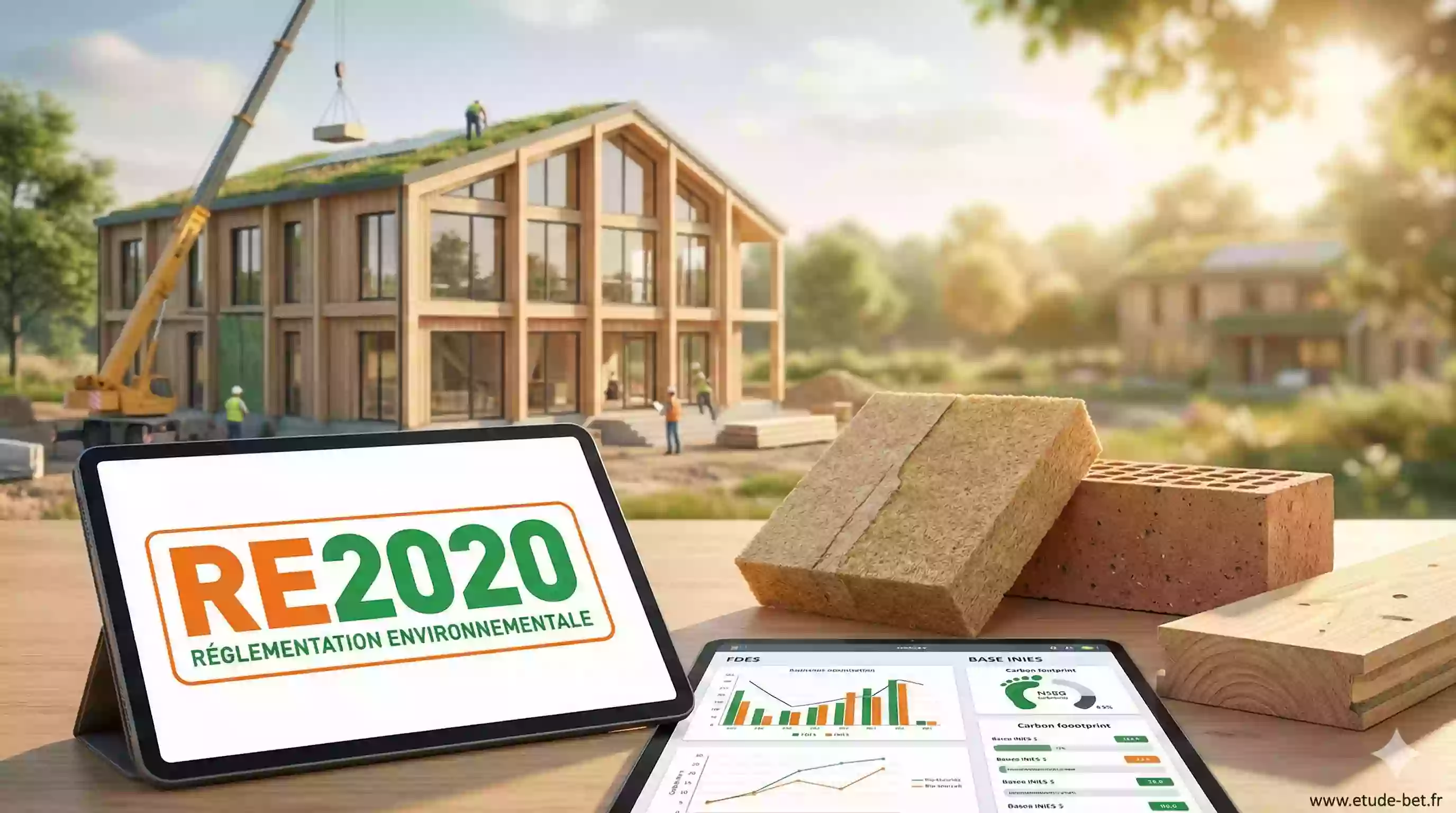 FDES et base INIES : comprendre les données carbone en re2020