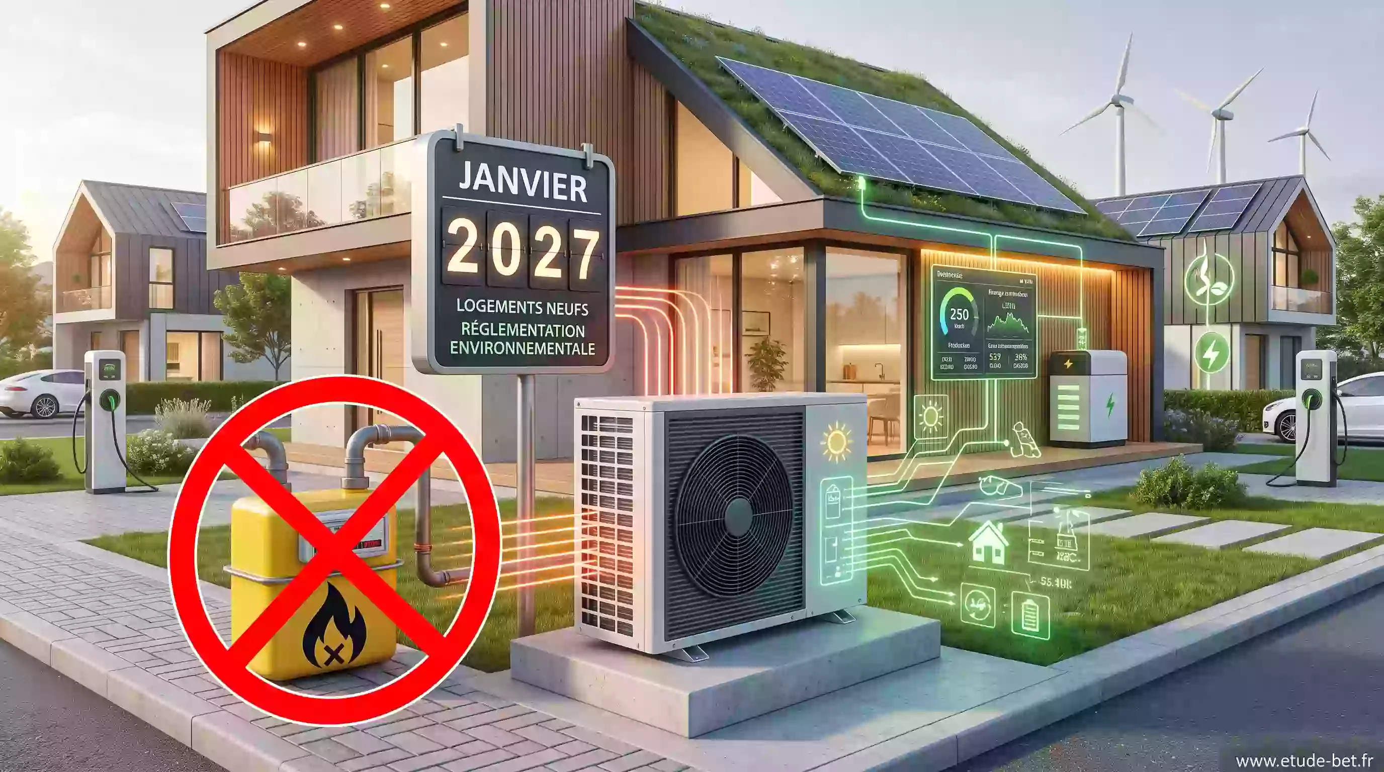 Fin du gaz dans le neuf : ce que change le décret 2026