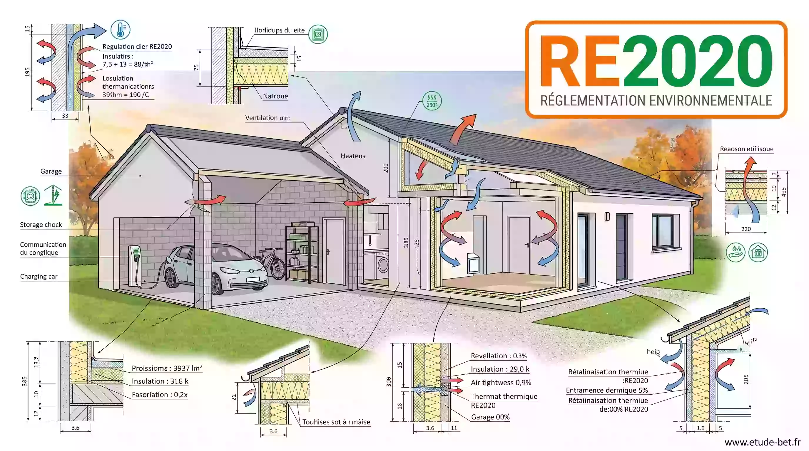 Garage et re2020 : isoler, intégrer ou transformer ?