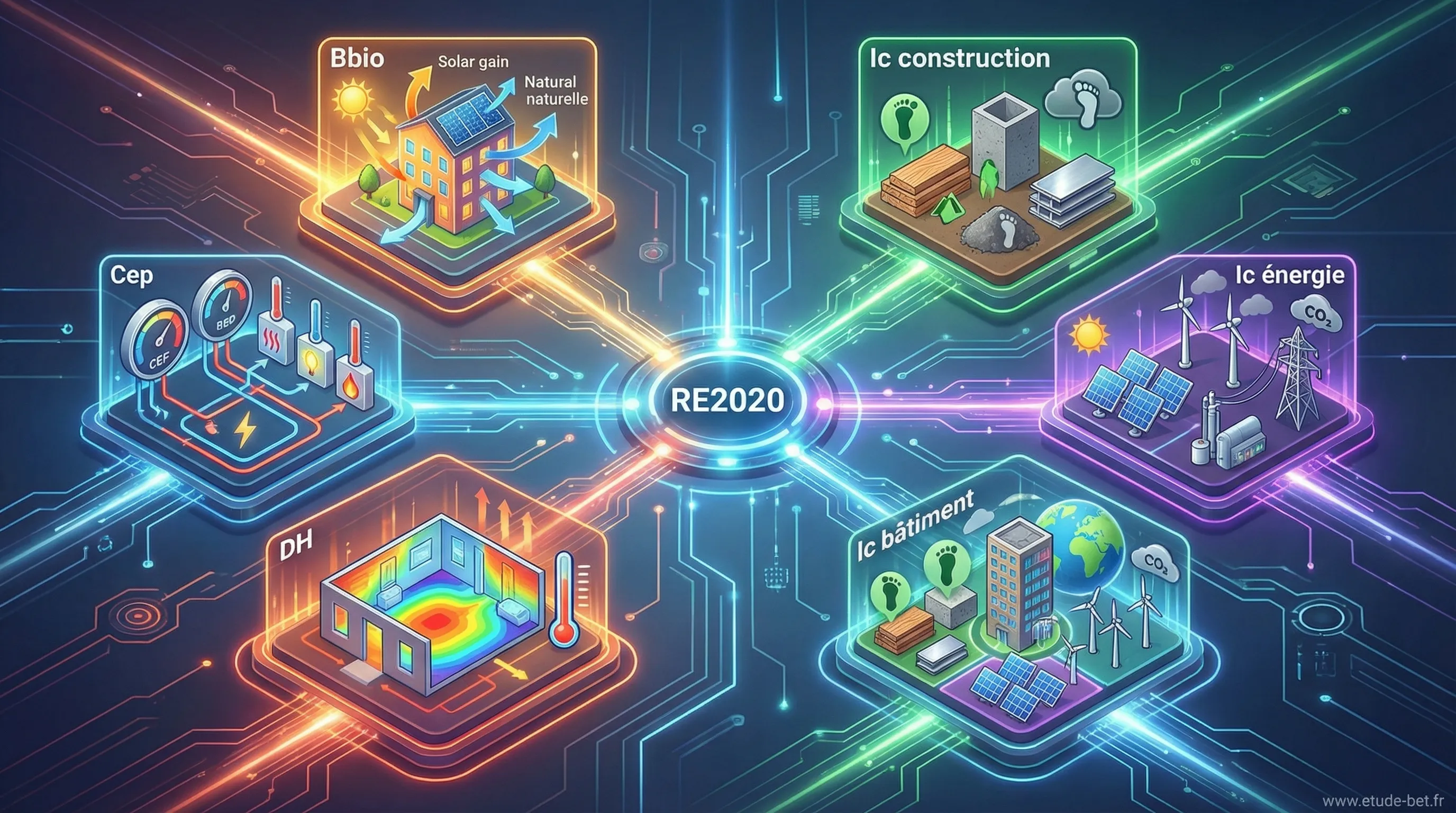 Infographie des indicateurs re2020 Bbio Cep et DH