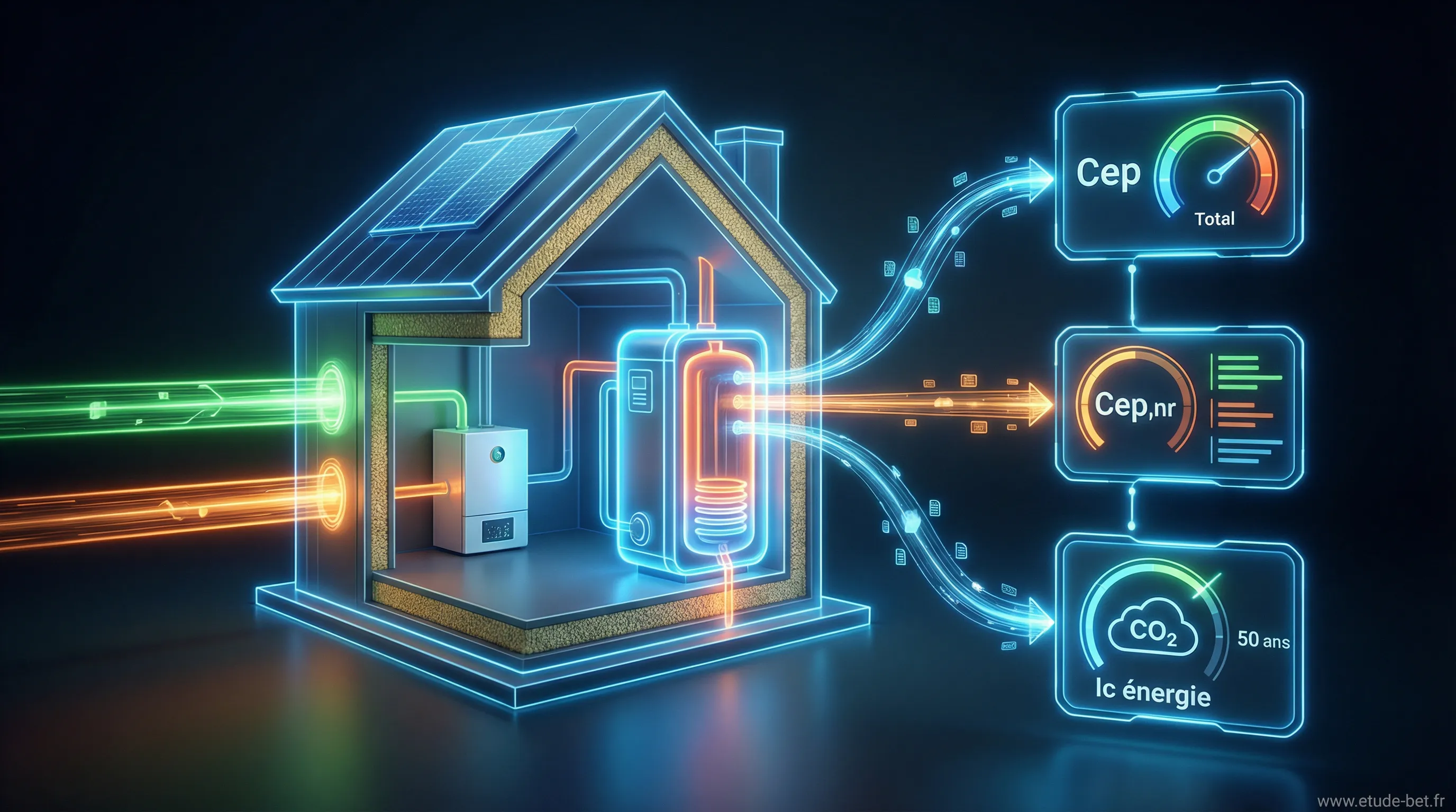 Indicateurs re2020 impactés par la production eau chaude sanitaire
