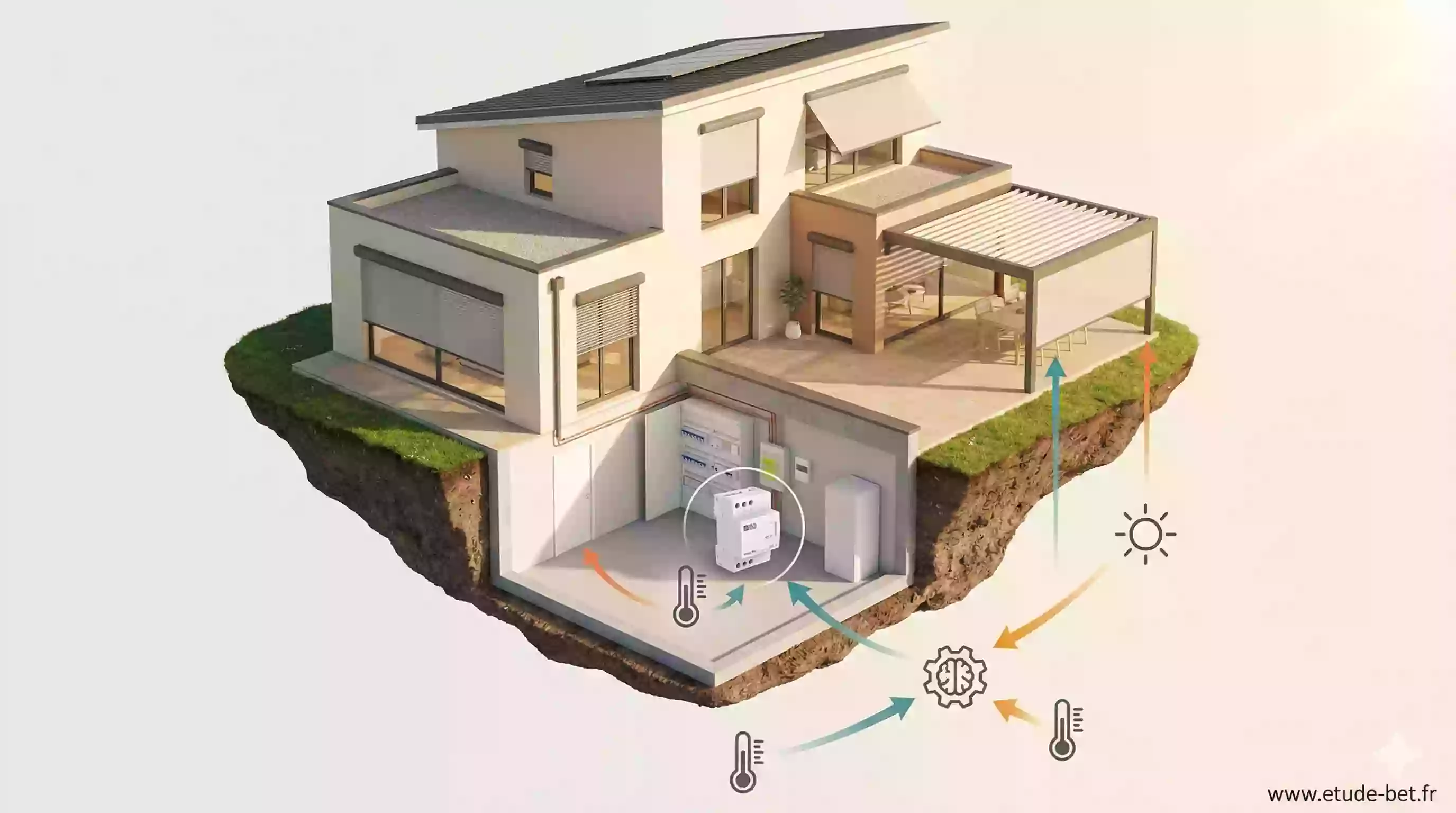 Installation du module Tywell Pro dans un tableau électrique