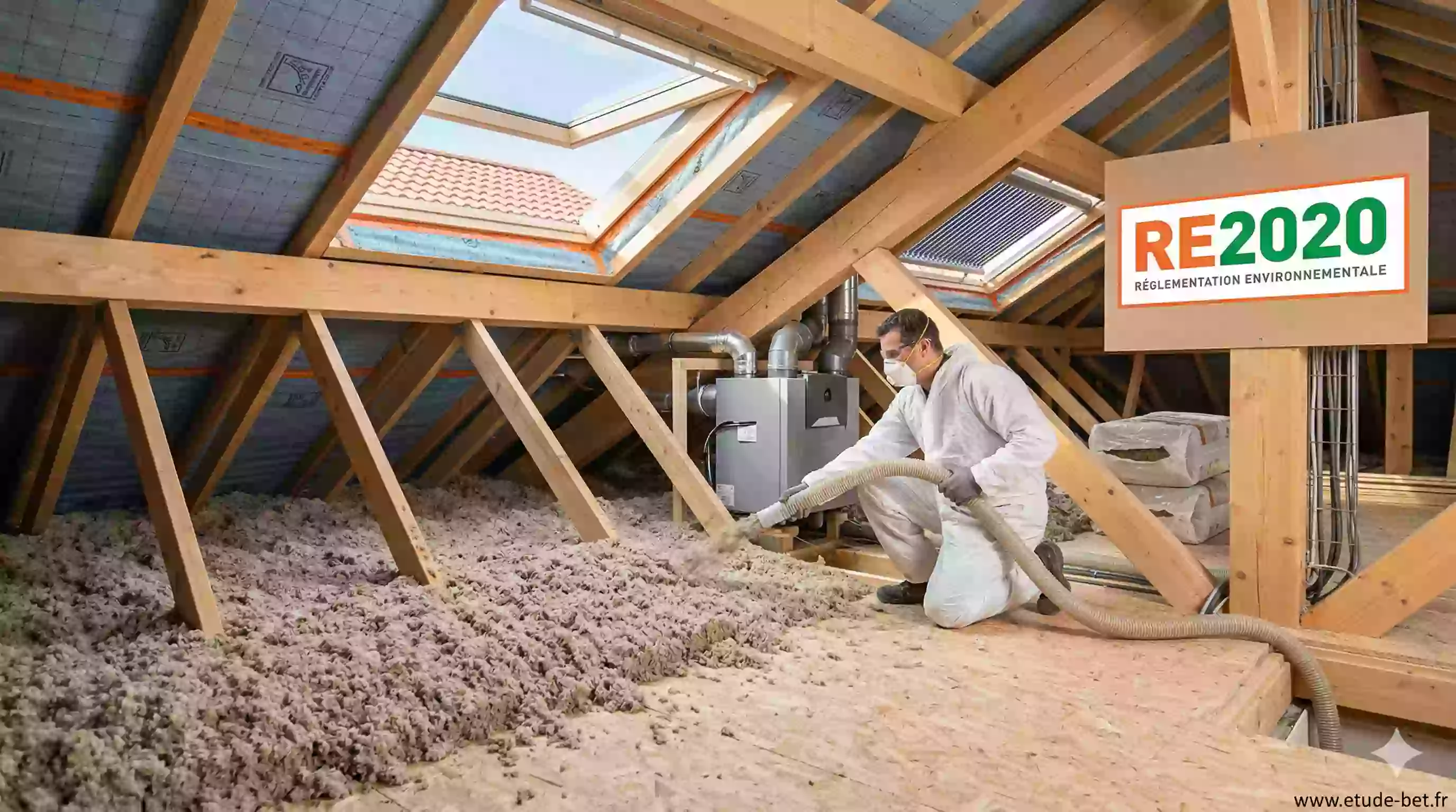 Isolation des combles et de la toiture en re2020
