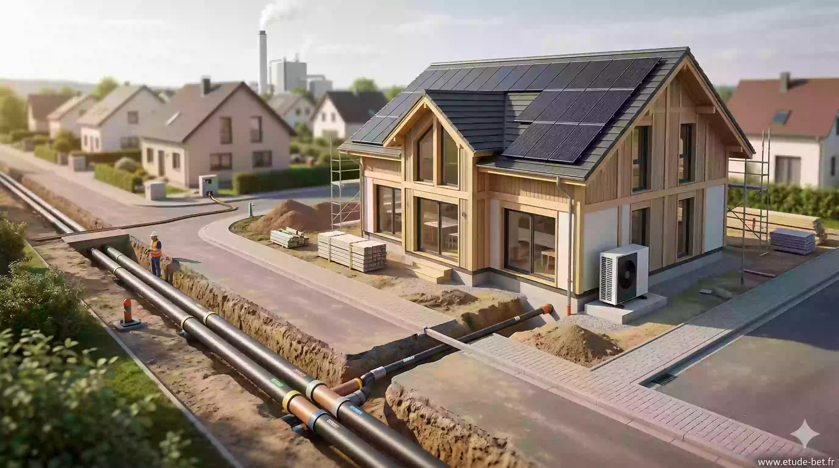 Schéma de l'obligation de raccordement et de la dérogation pcmi46