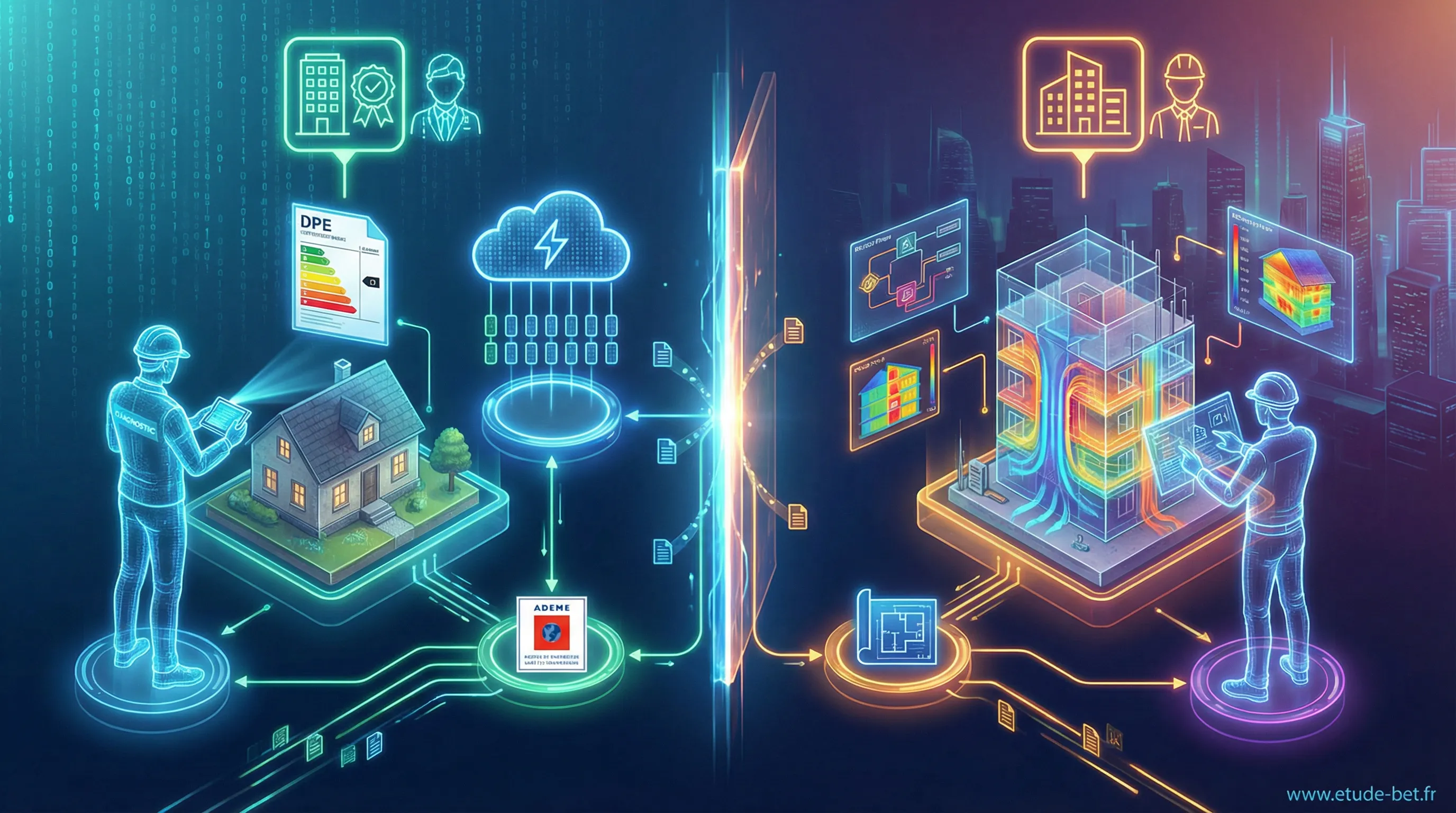 Les professionnels de l'étude thermique et du DPE