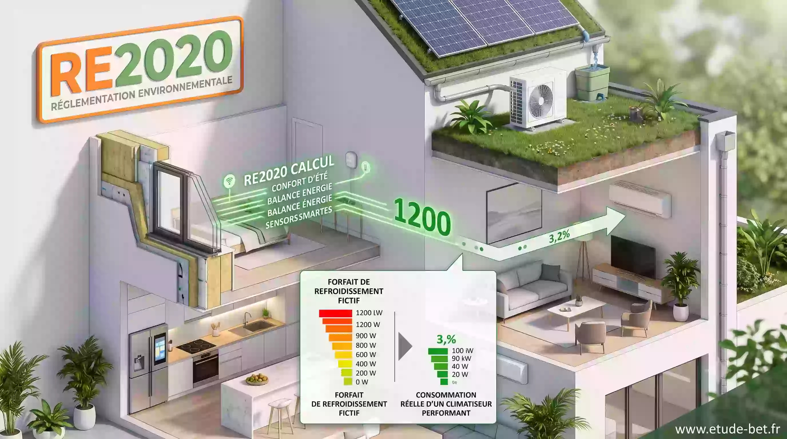La re2020 empêche-t-elle d'installer un climatiseur ?