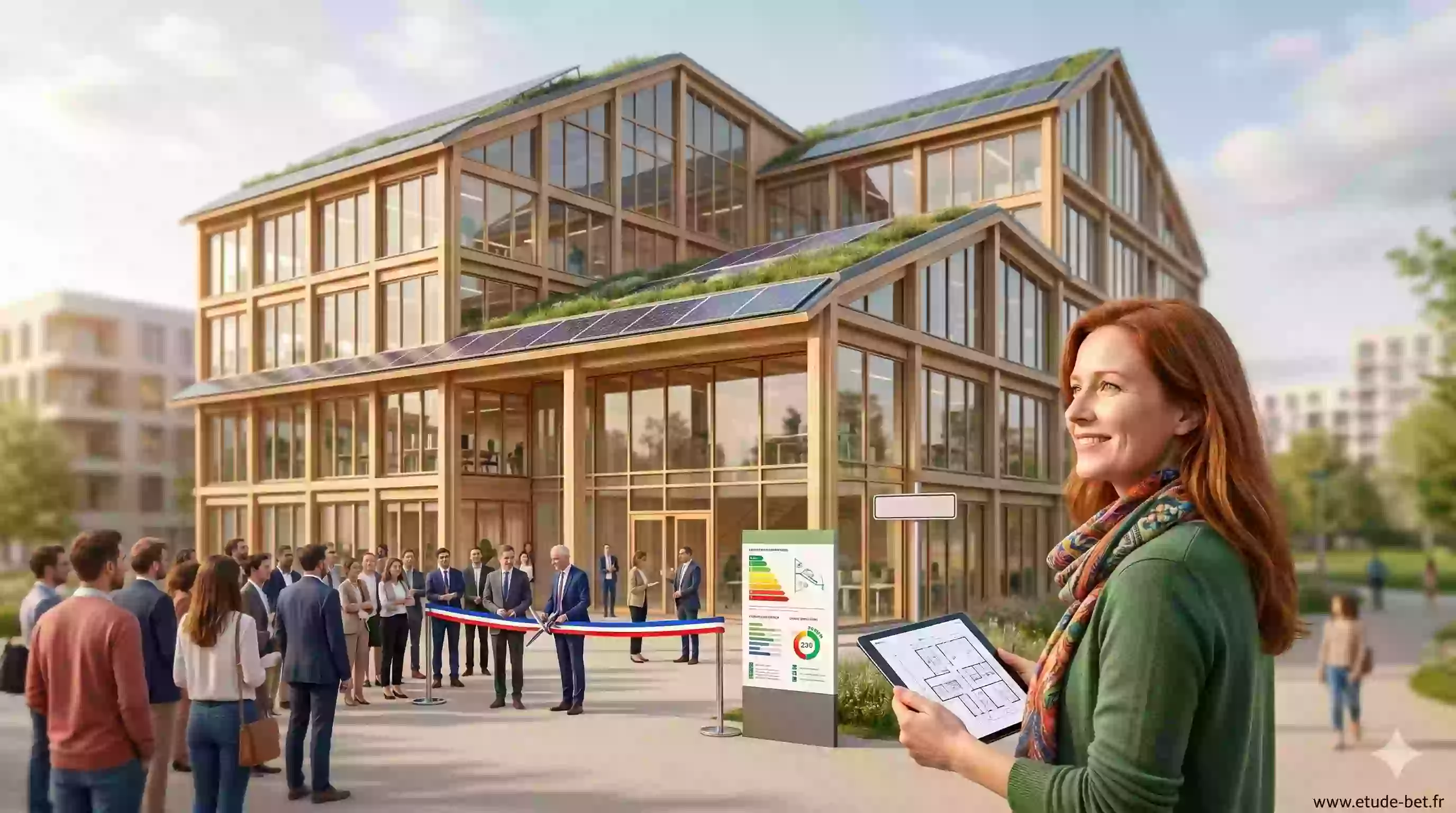 Extension de la re2020 aux bâtiments tertiaires au 1er mai 2026