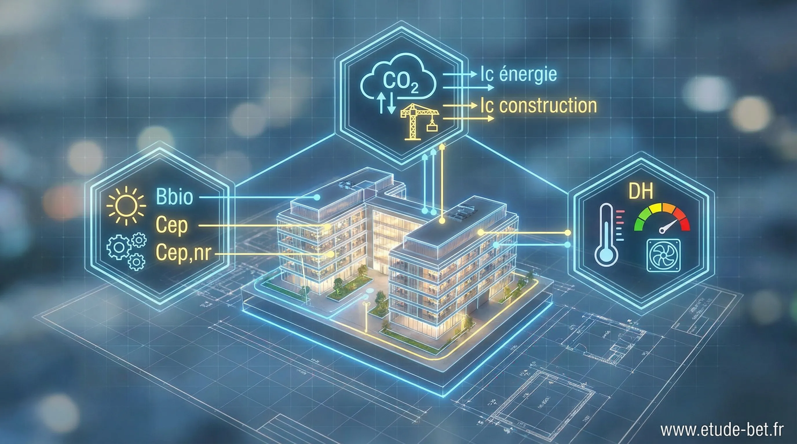 Indicateurs RE2020 pour les bâtiments tertiaires